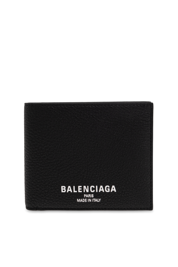Leather wallet with logo od Balenciaga