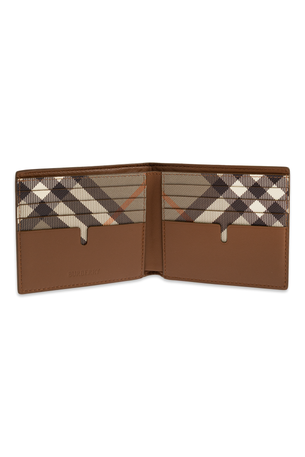 Burberry Carteira de pele