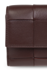 Bottega Veneta BURGUNDY Wallet with weaving