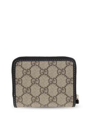 Gucci Brieftasche aus GG Supreme-Leinwand