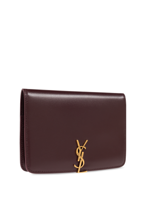 Saint Laurent Cartera de cuero