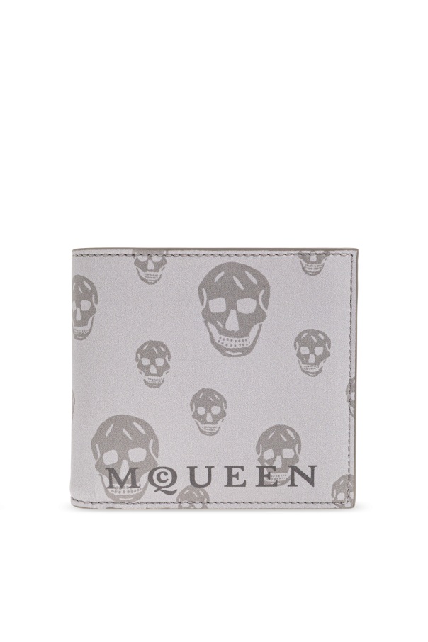 Foldable wallet with logo od Alexander McQueen