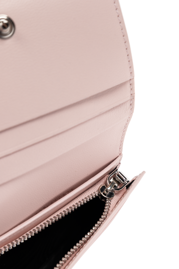 Alexander McQueen Lederportemonnaie mit aufgedrucktem Logo