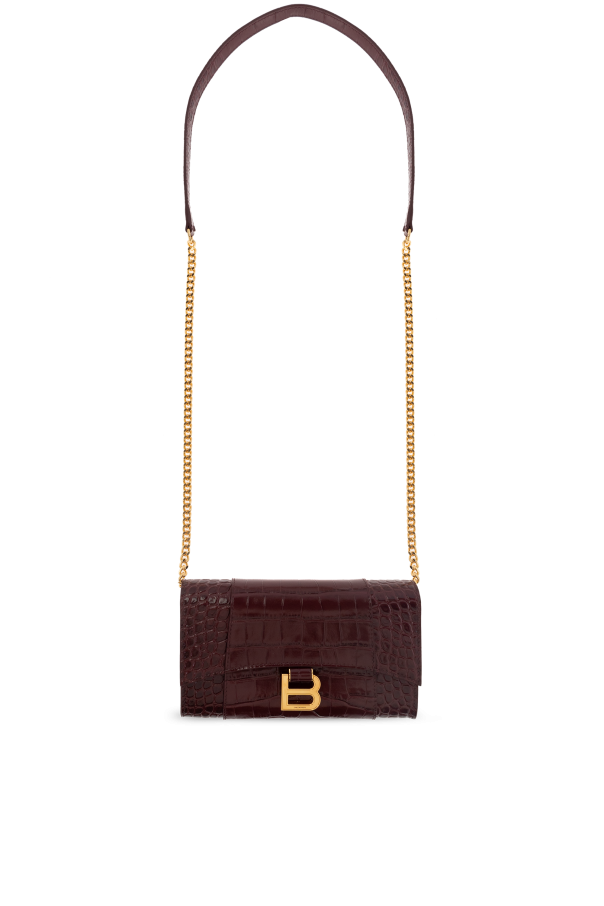 Wallet on "Hourglass" chain od Balenciaga