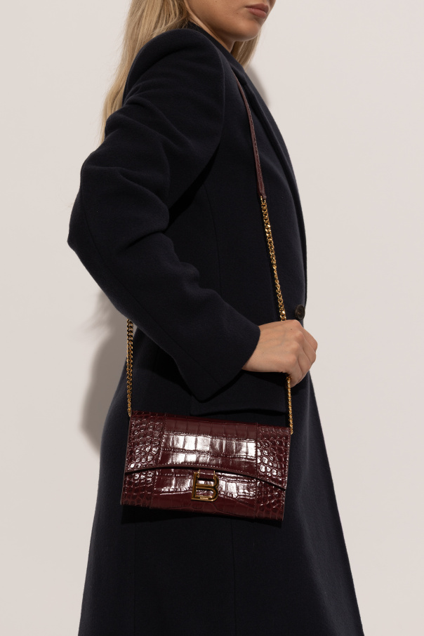 Balenciaga Wallet on "Hourglass" chain