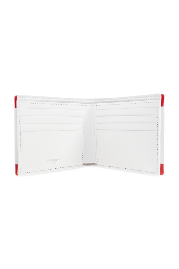 Balenciaga Lederportemonnaie mit Aufdruck