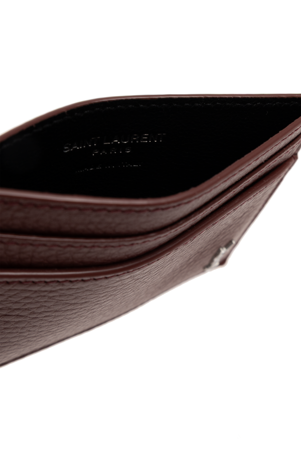 Saint Laurent Leather card holder