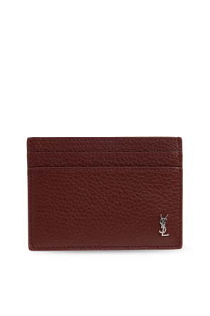 Funda de cuero para tarjetas