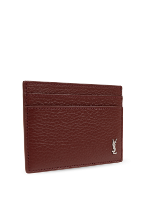 Saint Laurent Leather card holder