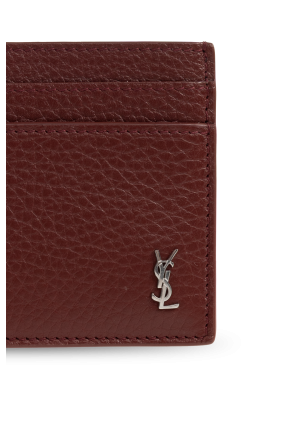 Saint Laurent Leather card holder