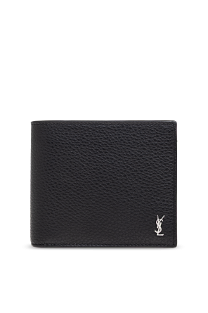 Foldable wallet with logo