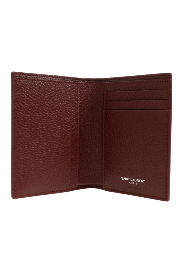 Saint Laurent Leather card holder