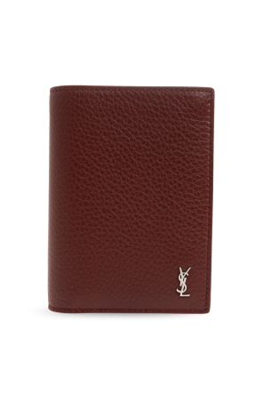 Estuche de cuero para tarjetas