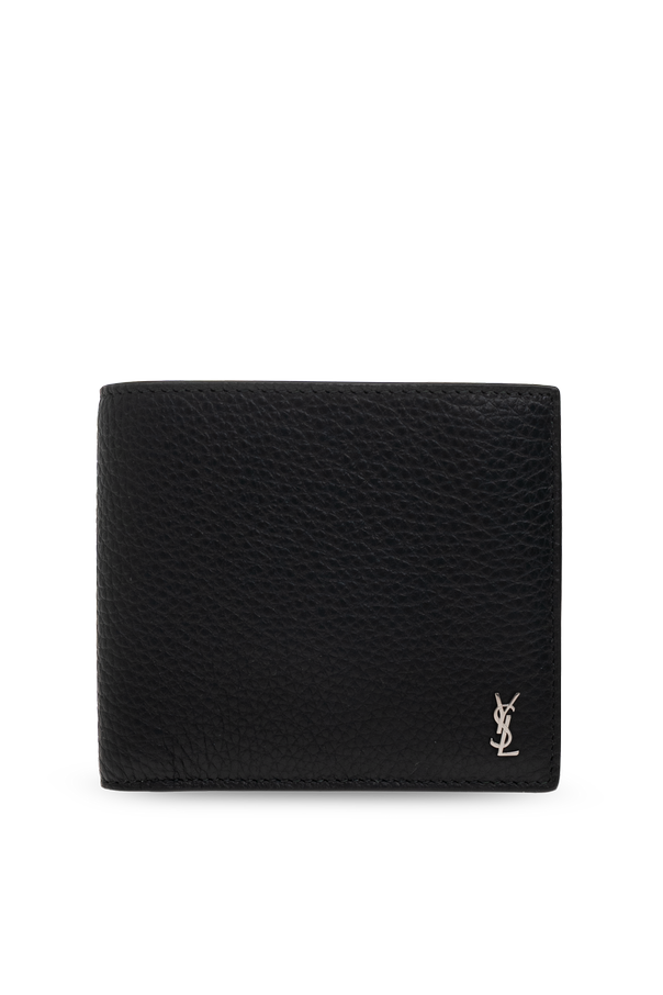 Leather wallet with logo od Saint Laurent