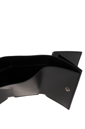 Cartera de cuero con logo impreso od Balenciaga