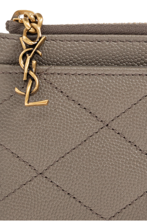 Saint Laurent Leather card holder 'Cassandre'