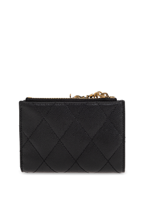 Saint Laurent Leather wallet "Cassandre"