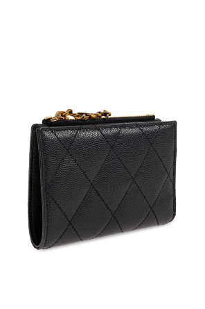 Saint Laurent Leather wallet "Cassandre"