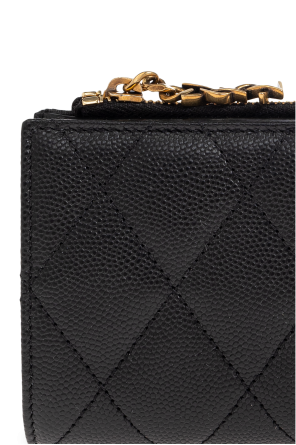 Saint Laurent Leather wallet "Cassandre"