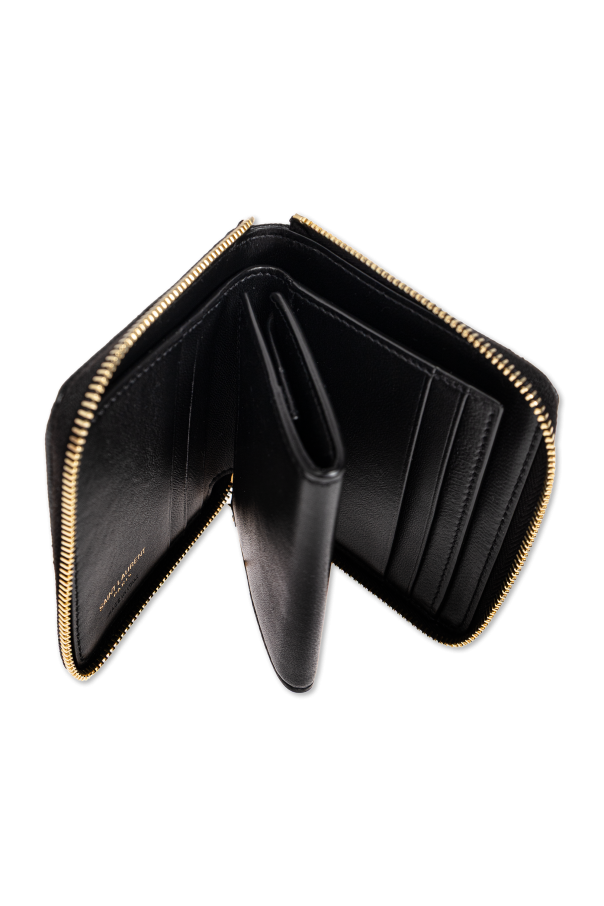 Saint Laurent Cartera de cuero