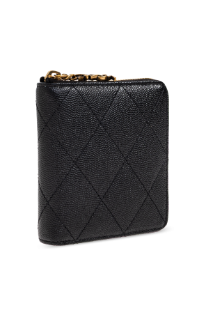 Saint Laurent Cartera de cuero