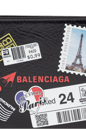 Balenciaga Leather wallet with logo