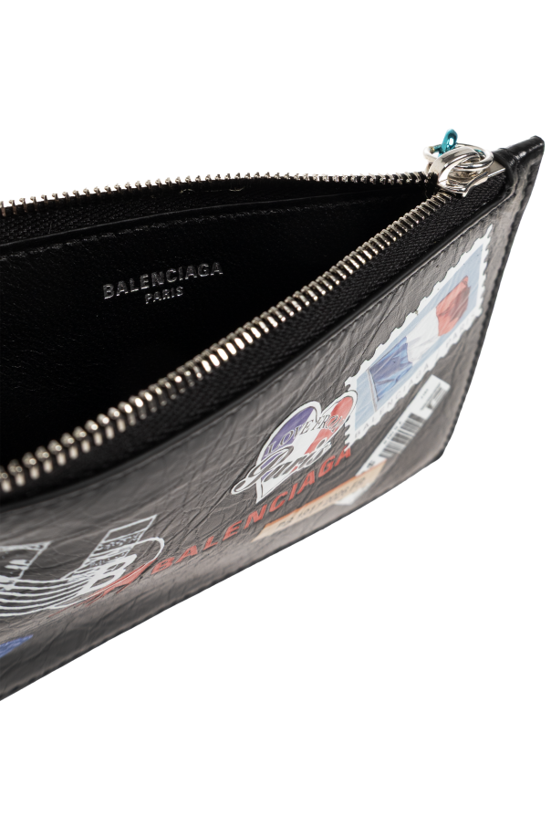 Balenciaga Leather card holder
