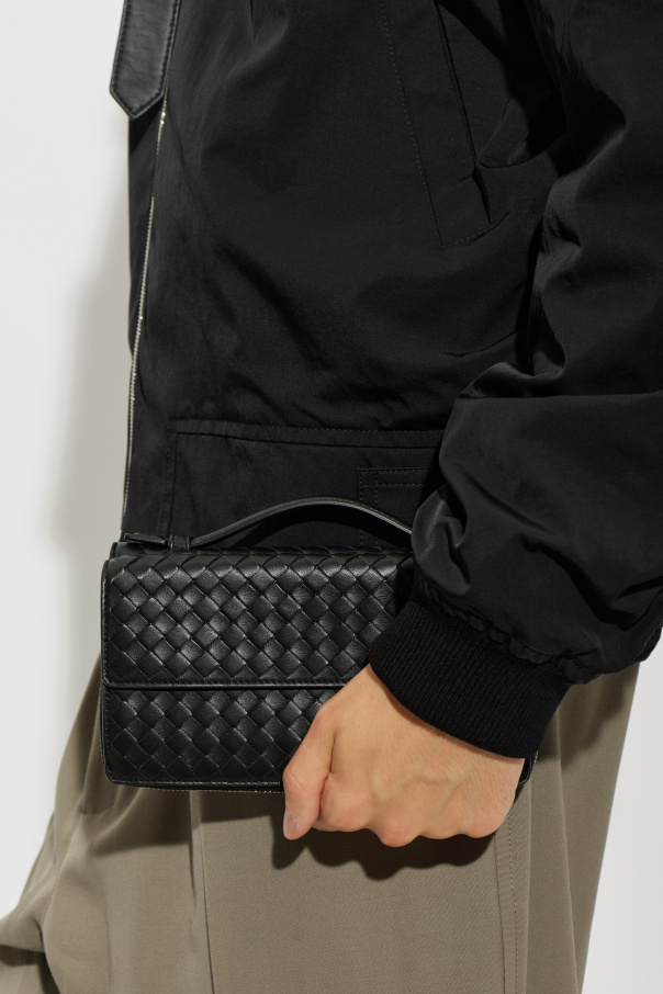 Bottega Veneta Organizador de couro