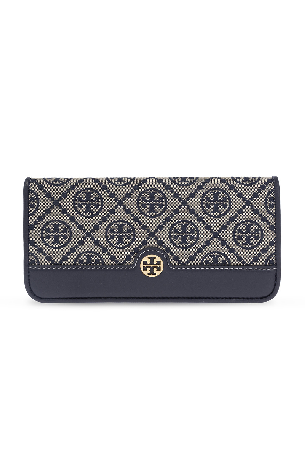 Navy blue Wallet with monogram Tory Burch - Vitkac Italy
