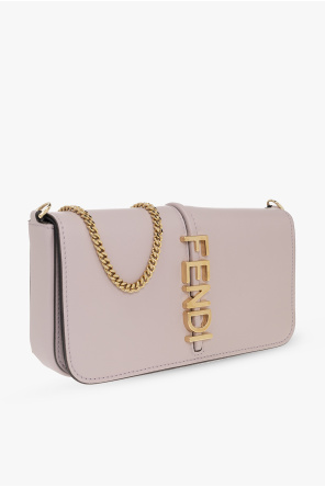 Fendi ’Fendigraphy’ wallet with chain