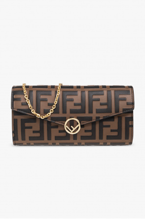 woman fendi buttoned bags by the way leather mini boston bag