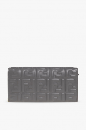 fendi Wool ‘Baguette’ wallet with chain