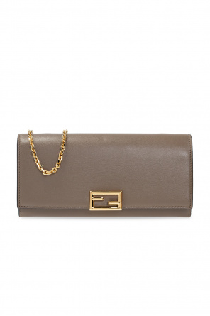 fendi fendi way wallet leather shoulder bag