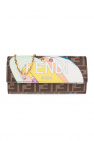 Fendi Gold-tone brass from FENDI featuring gold-tone logo lettering and lobster claw fastening