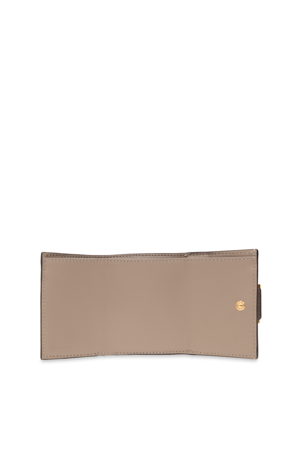 Fendi velvet Leather wallet