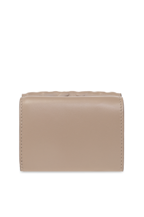Fendi velvet Leather wallet