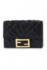 Fendi velvet Wallet on Chain mini bag