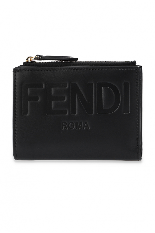 fendi slippers Wallet with logo
