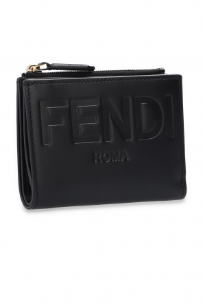 fendi slippers Wallet with logo