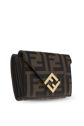 Fendi Leather wallet with monogram