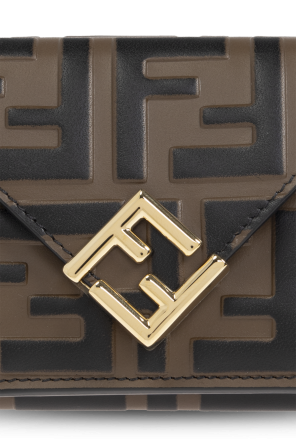 Fendi Leather wallet with monogram