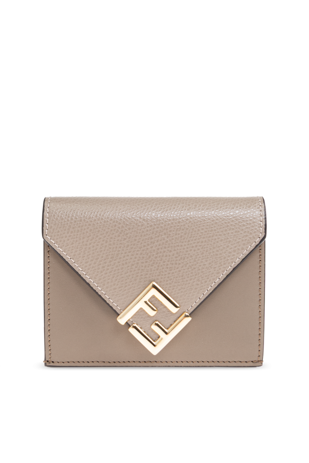 Leather wallet with logo od Fendi