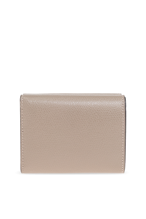 Fendi Cartera de cuero con logo