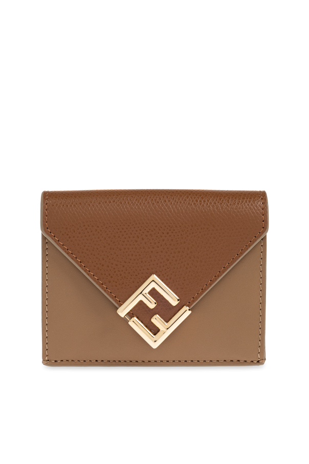 Leather wallet with logo od Fendi