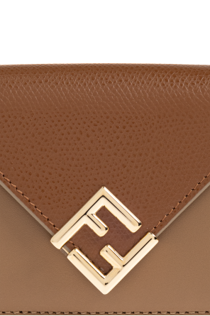 Fendi Leather wallet with logo