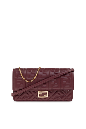 Leather wallet on a chain