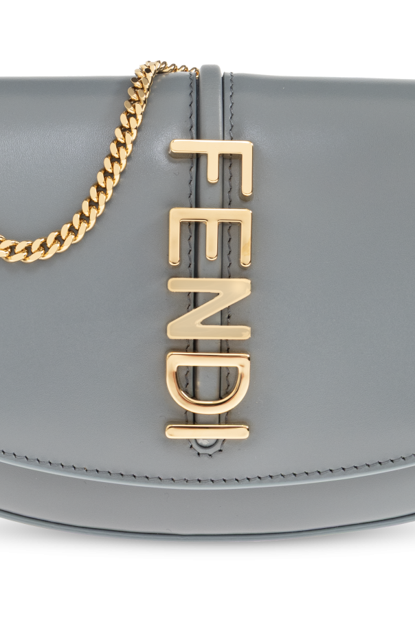 Fendi ‘Fendigraphy’ hand-held clutch