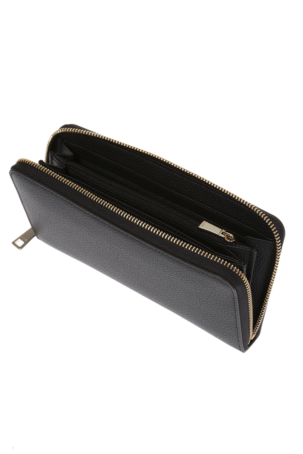 Furla Babylon Xl Zip Around Wallet - Onyx in Black