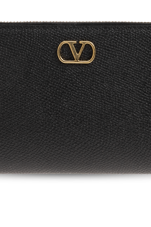 Valentino Garavani Leather wallet with logo