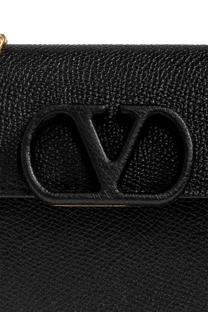 Valentino Garavani Cartera de cuero con cadena